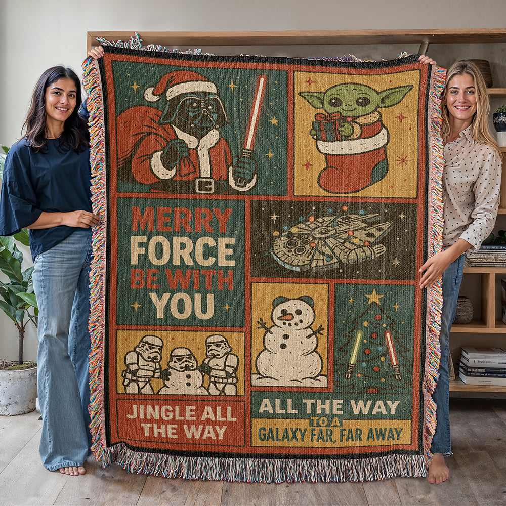 Merry Force Woven Blanket – Limited Edition
