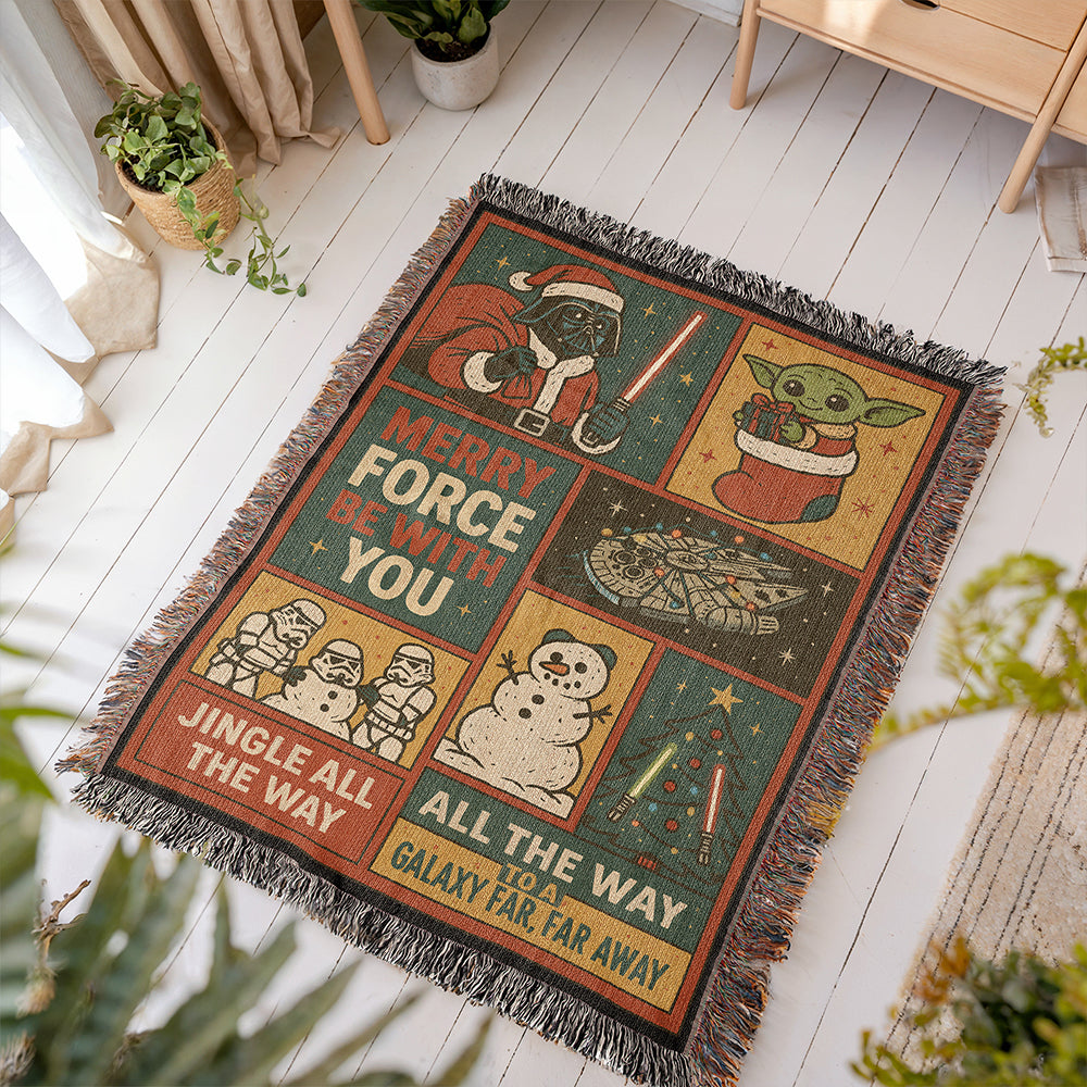 Merry Force Woven Blanket – Limited Edition