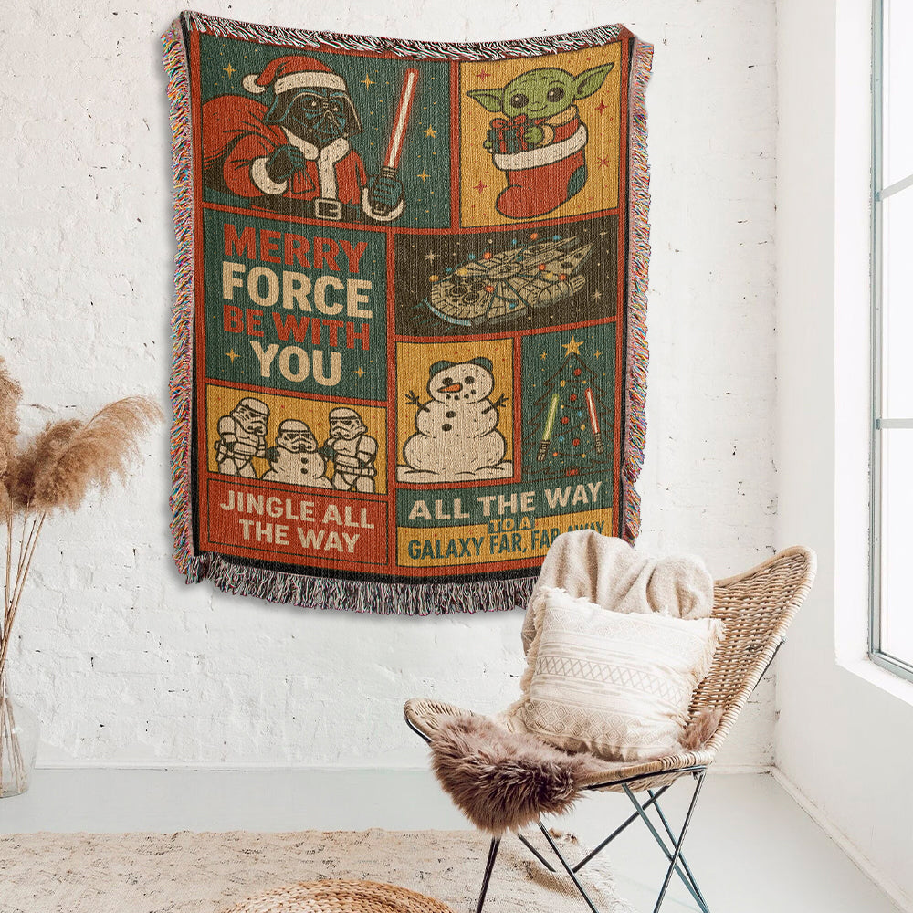 Merry Force Woven Blanket – Limited Edition