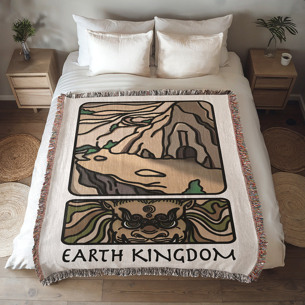 Earth Kingdom Woven Blanket