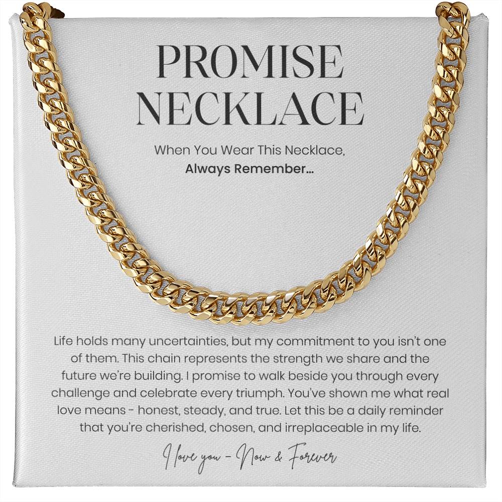 Promise Necklace For Him