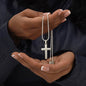 To My Son - Engrave Cross Necklace