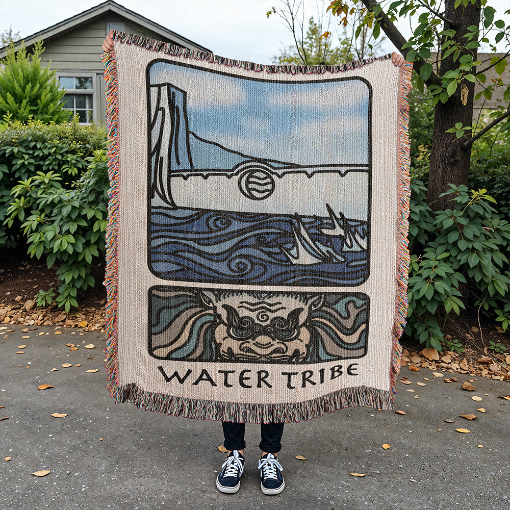 Water Tribe Woven Blanket
