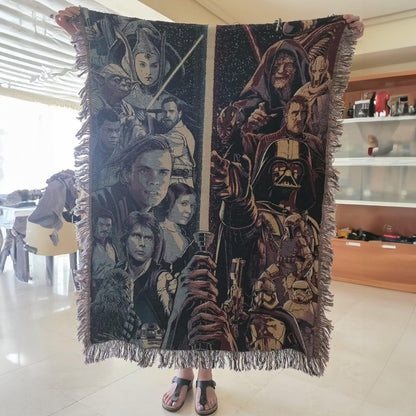 Balance Of The Force Woven Blanket