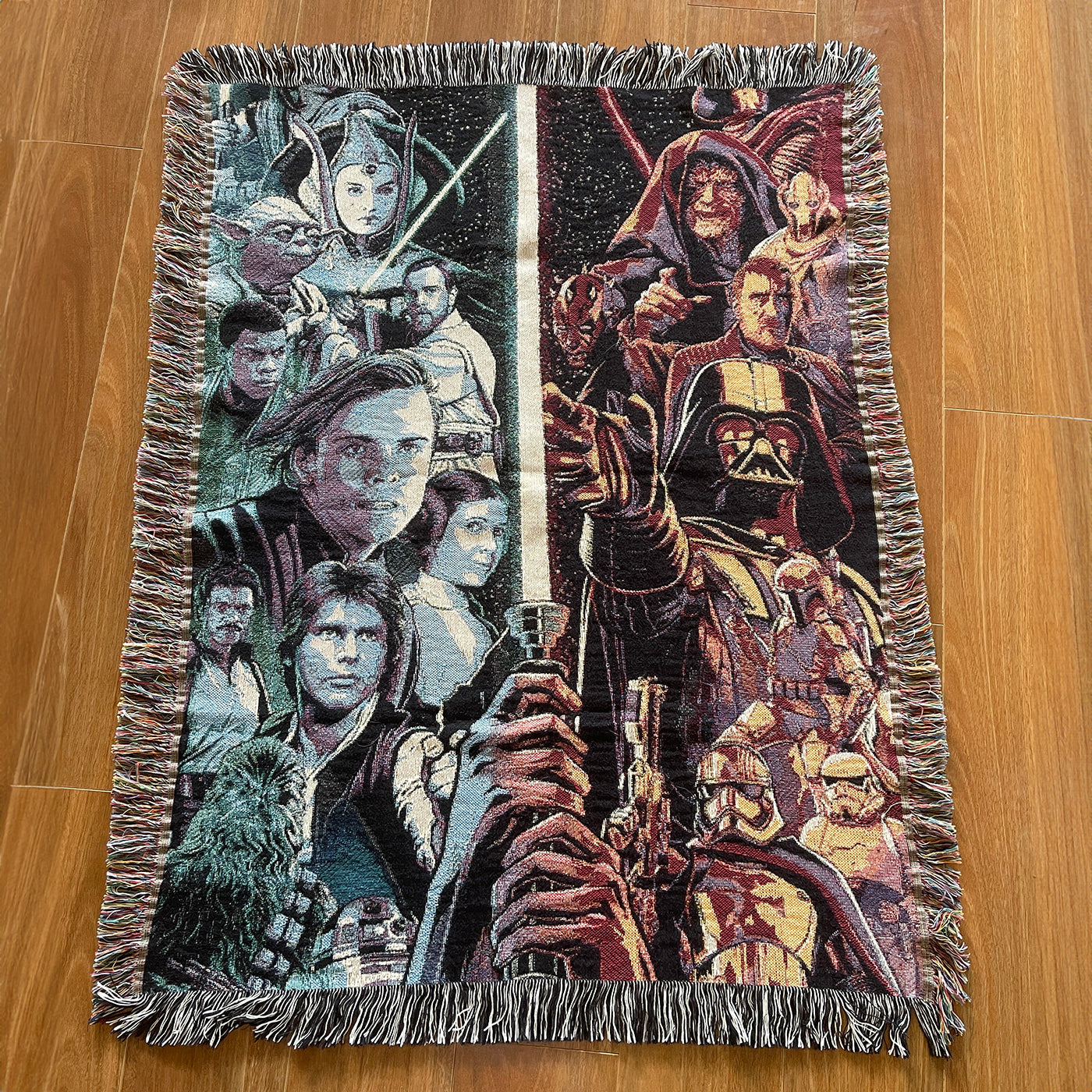 Balance Of The Force Woven Blanket