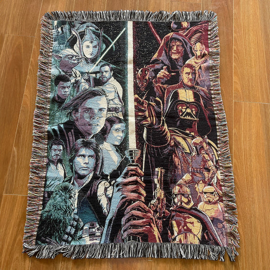 Balance Of The Force Woven Blanket