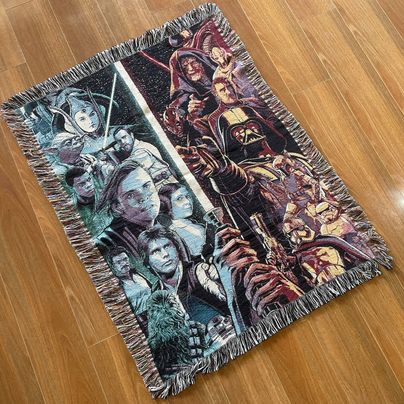 Balance Of The Force Woven Blanket