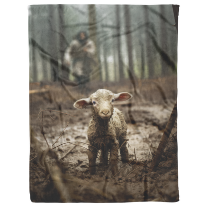 Jesus_Running_After_a_Lost_Lamb_Fleece_B_V_Blanket_AS_Flat_Mockup.png