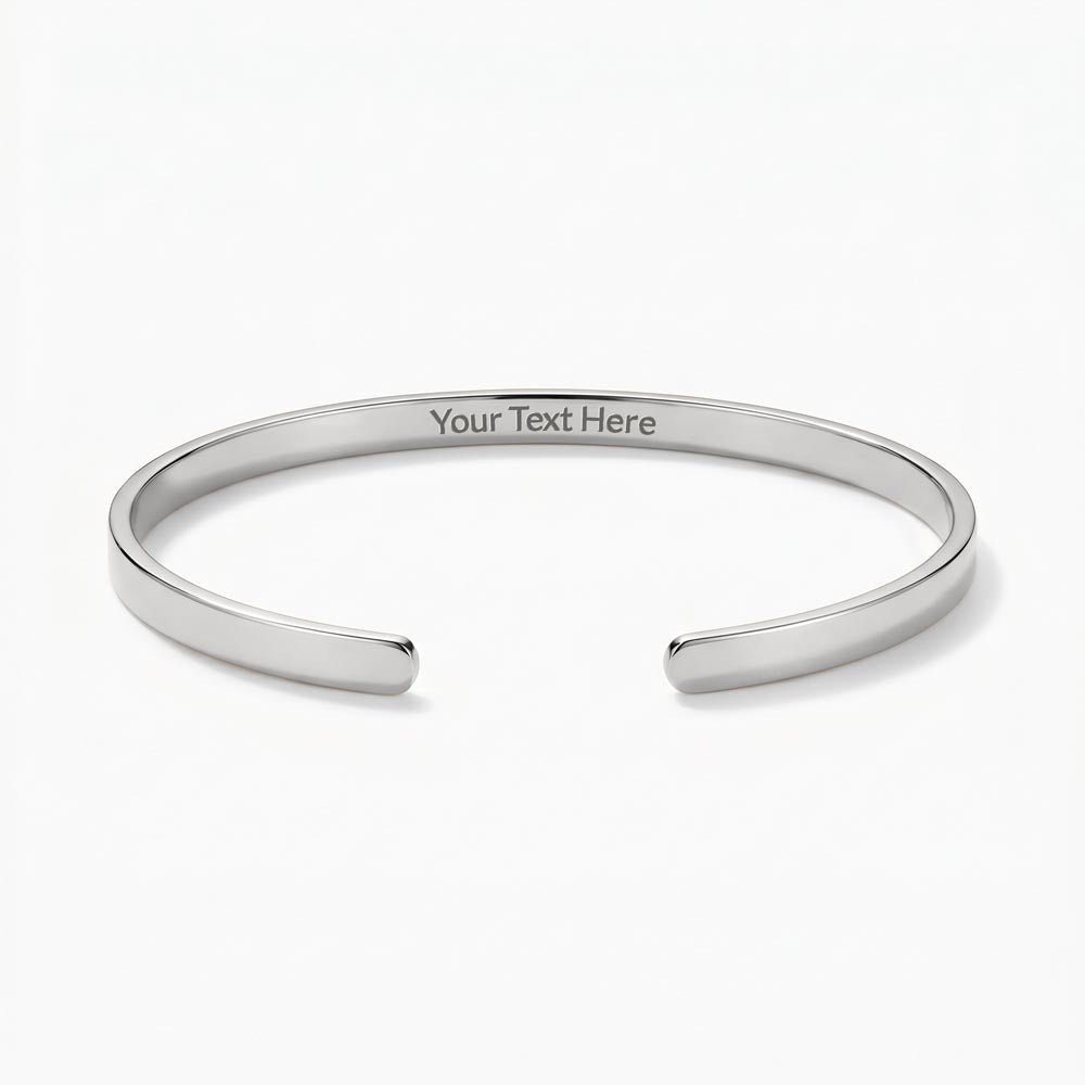 Cuff Bracelet - Engraved - Testing