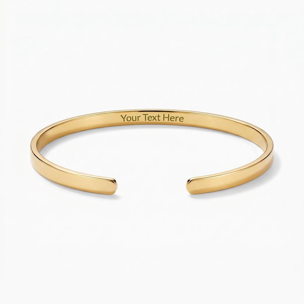 Cuff Bracelet - Engraved - Testing