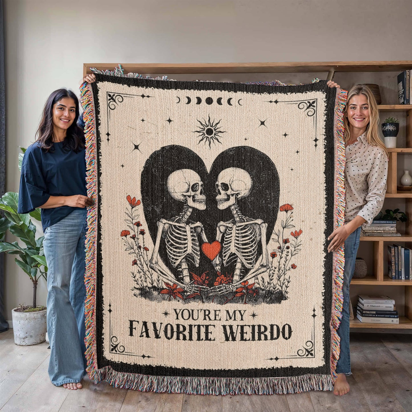 Favorite Weirdo - American Woven Blanket