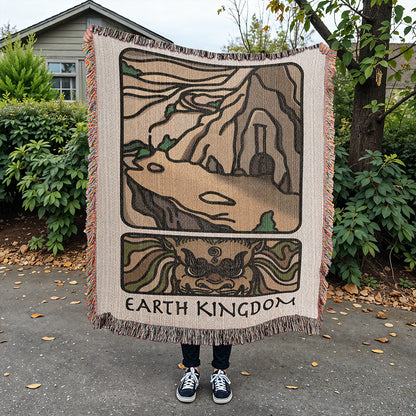Earth Kingdom Woven Blanket