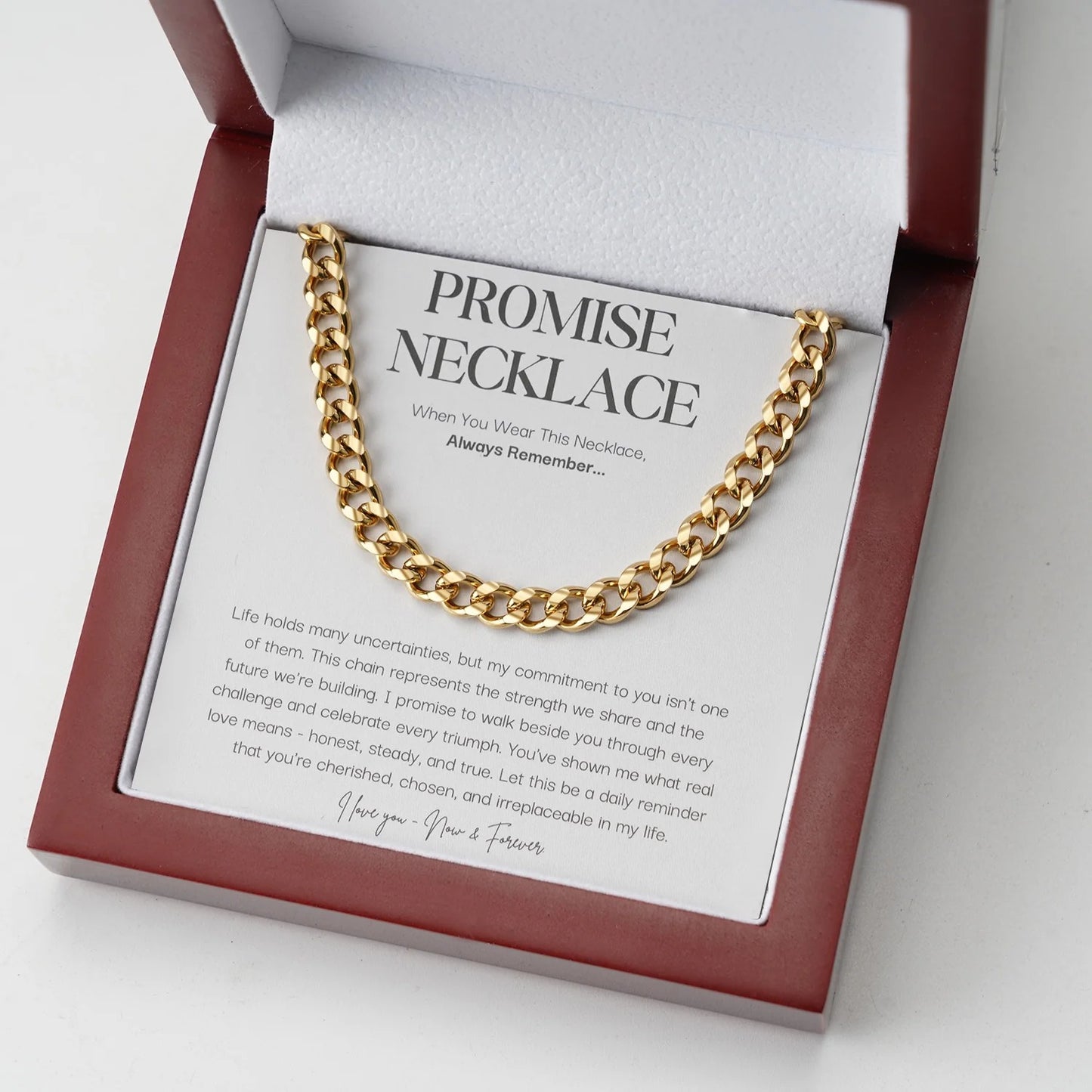 Promise Necklace For Him