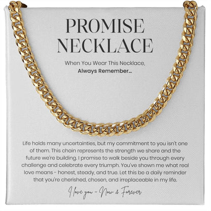 Promise Necklace For Him