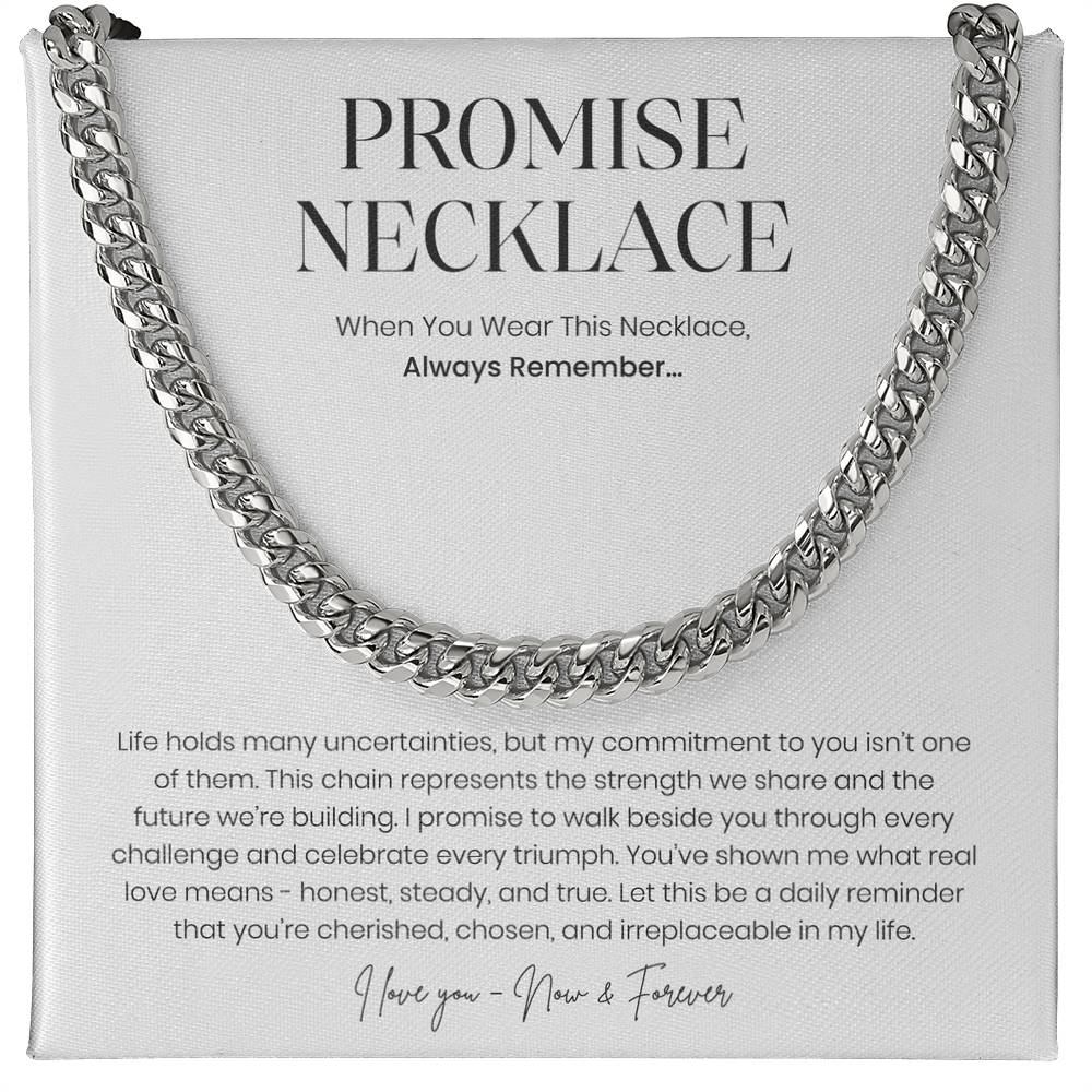 Promise Necklace For Him