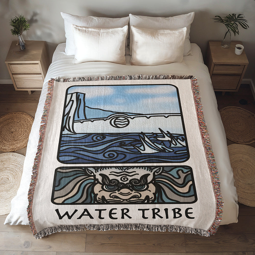 Water Tribe Woven Blanket