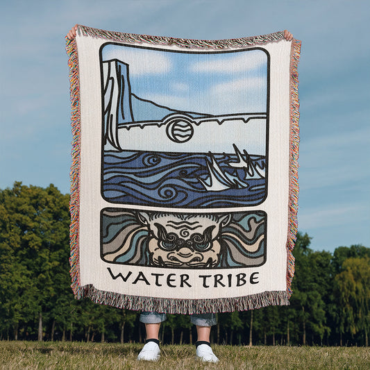 Water Tribe Woven Blanket