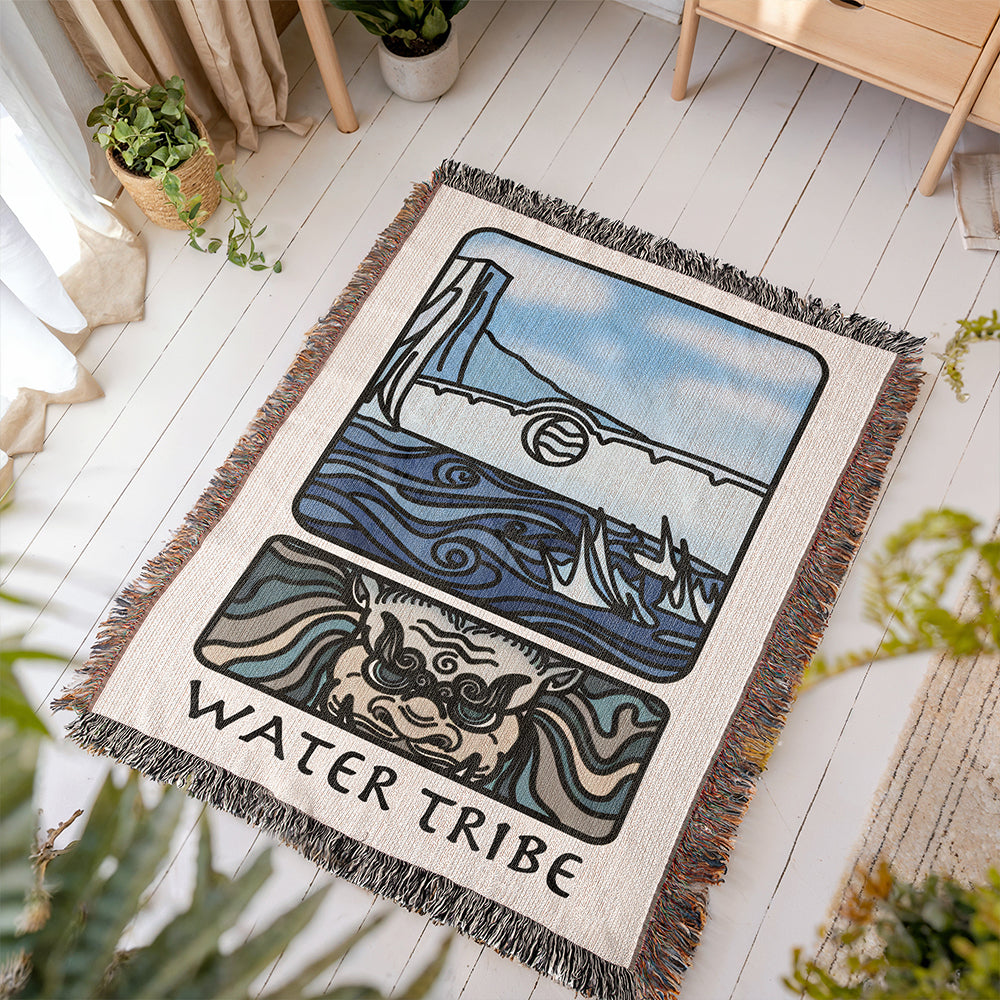 Water Tribe Woven Blanket